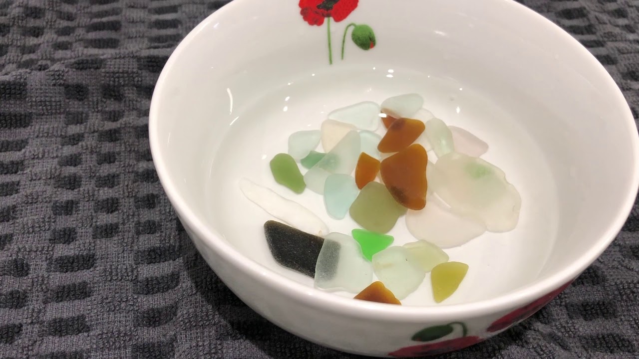 How to Clean Sea Glass