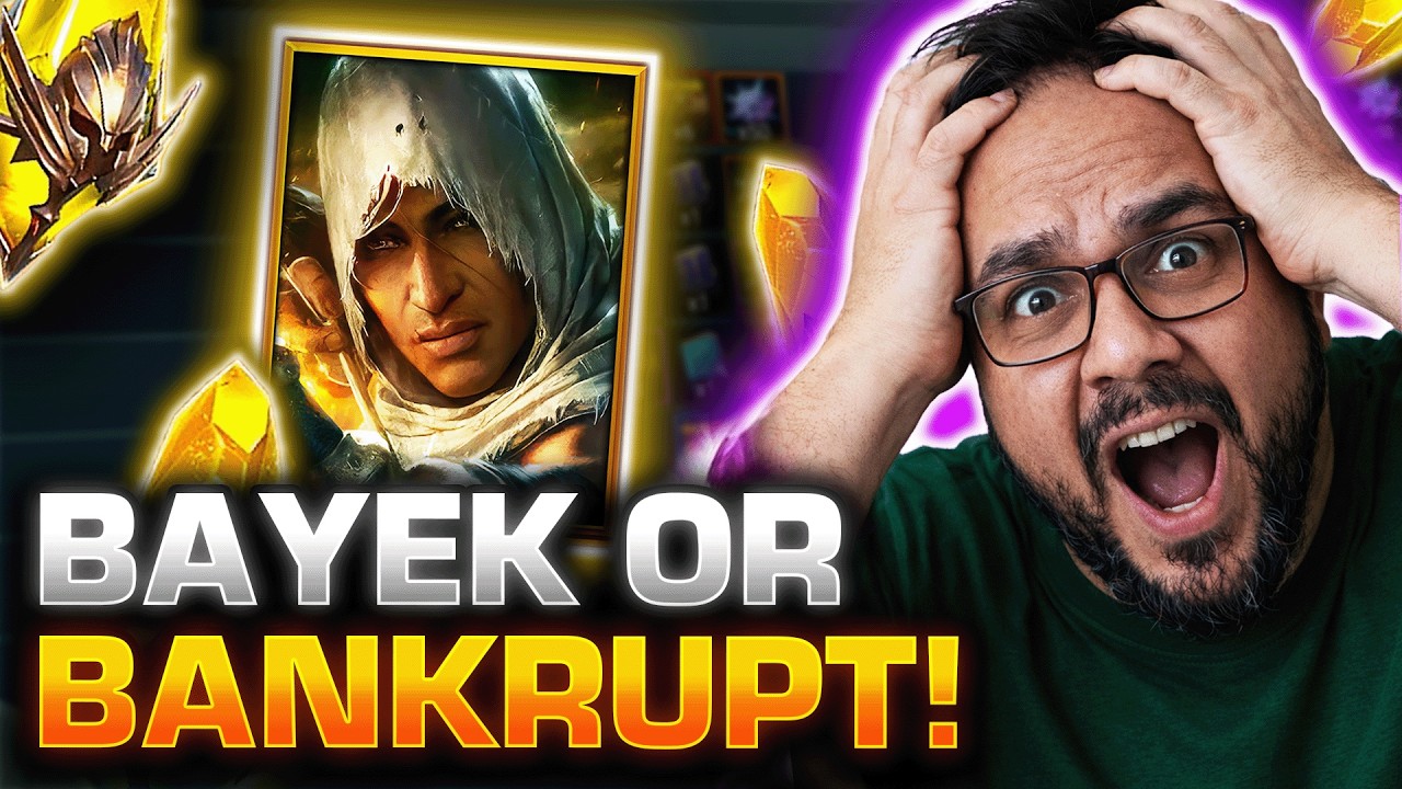 LET'S SNIPE BAYEK! INTENSE Sacred Shard Pulls For Champ Chase! | Raid Shadow Legends