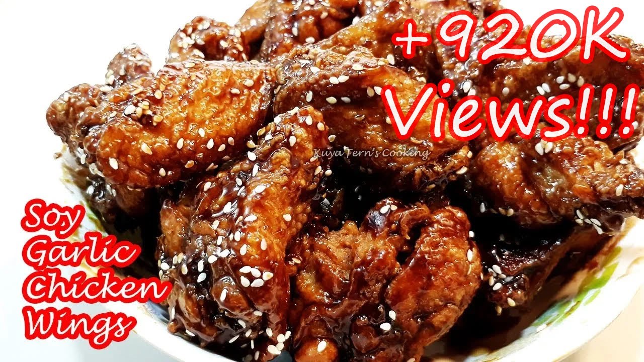 THE EASIEST  SOY GARLIC CRISPY CHICKEN WINGS RECIPE | KOREAN FRIED CHICKEN | BETTER THAN TAKE OUT!!!