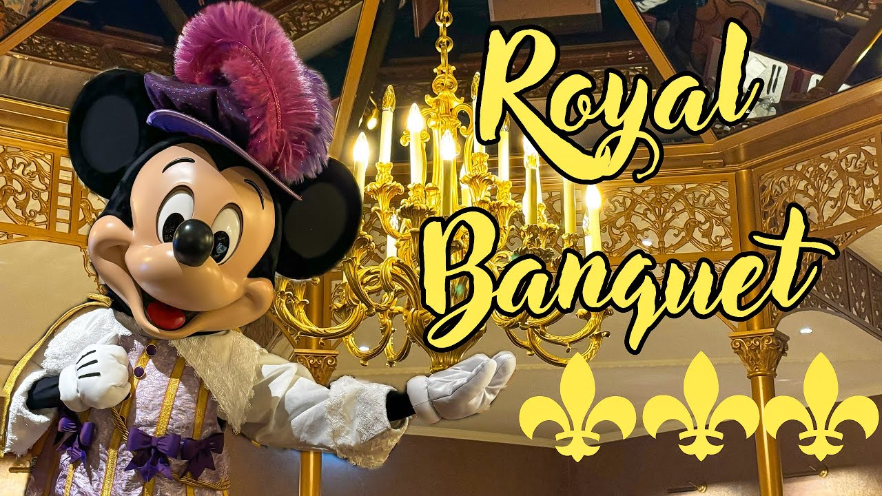 Disneyland Paris - Königliches Essen im Royal Banquet -  Das Buffet Restaurant im Disneyland Hotel ✨
