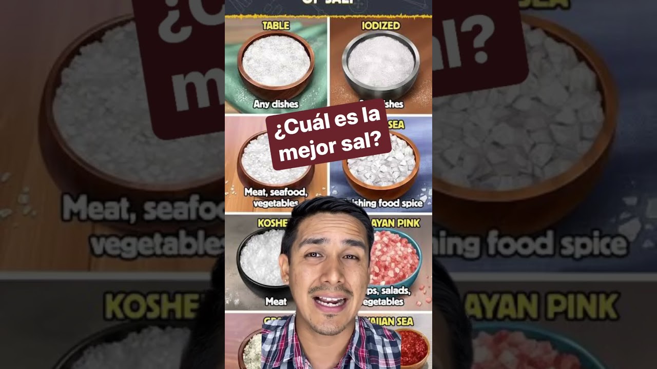 &iquest;Cu&aacute;l es la mejor sal? #drwillinforma #sal #saldemaras #salrosada