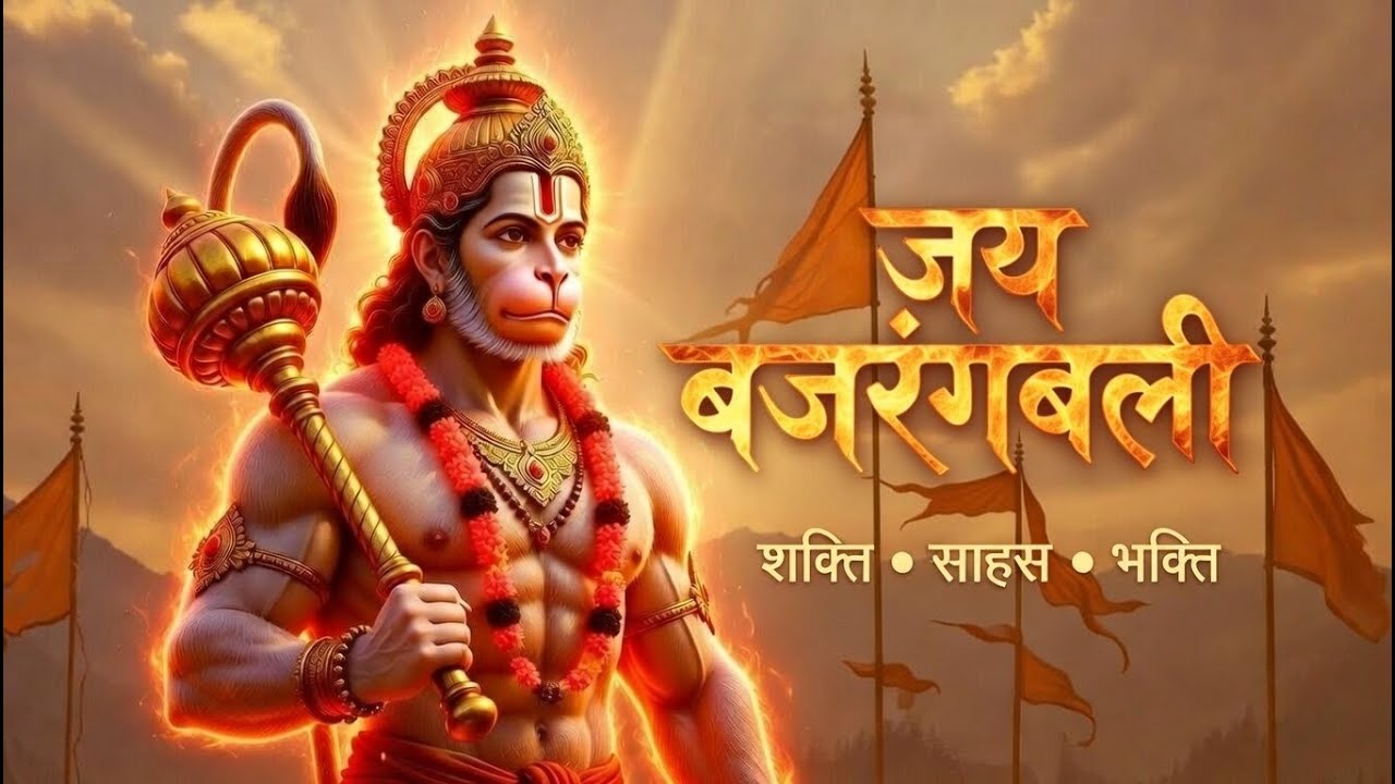 Veer Hanuman Bhajan | Strength Courage Protection | Hindi Bhakti