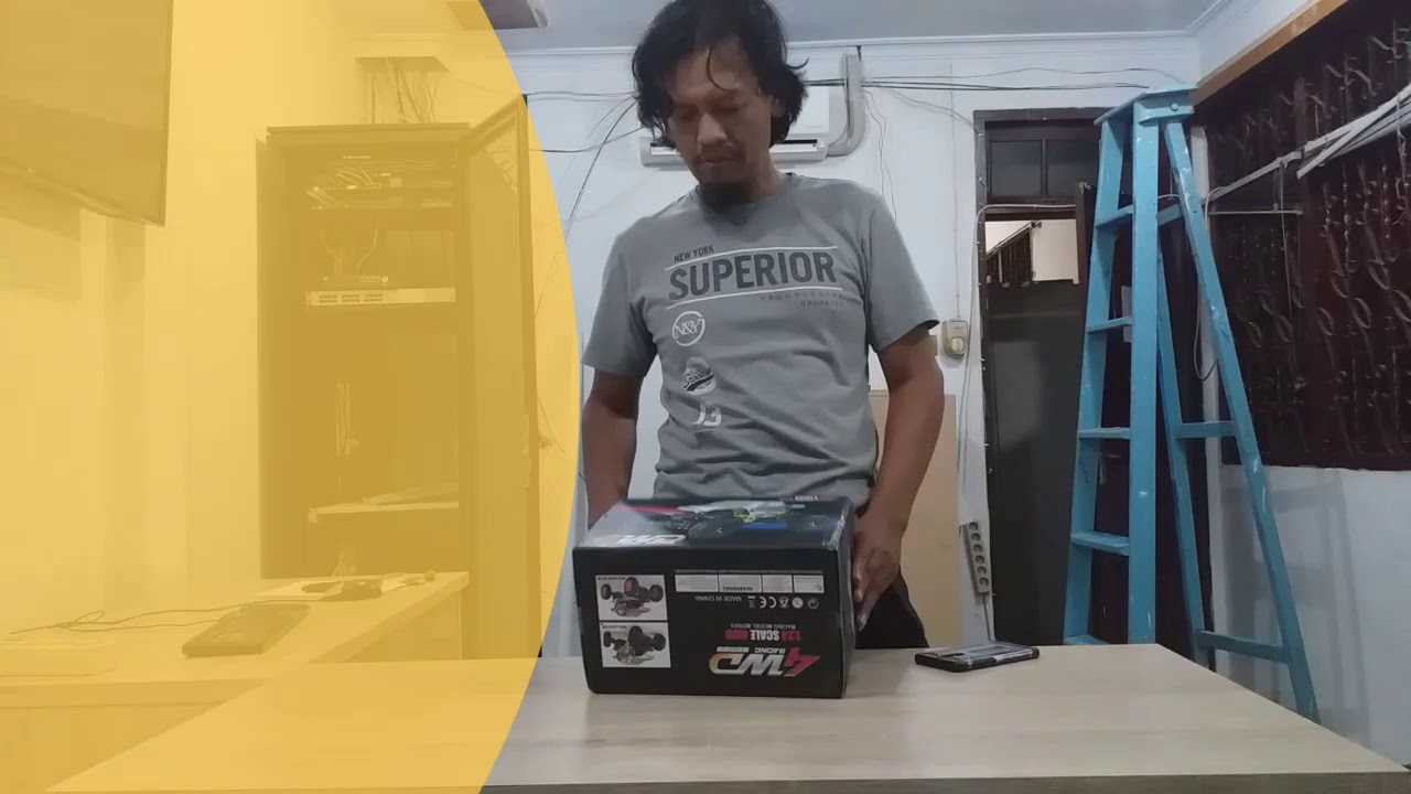 Unboxing Wltoys 24438 1/24 Dunia hobi Rc car Rock crawler 4wd