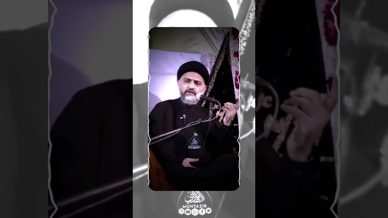 Zindagi Badal Dene Wali Video ! | Allama Nusrat Bukhari | Majlis short clip |#shorts #youtubeshorts