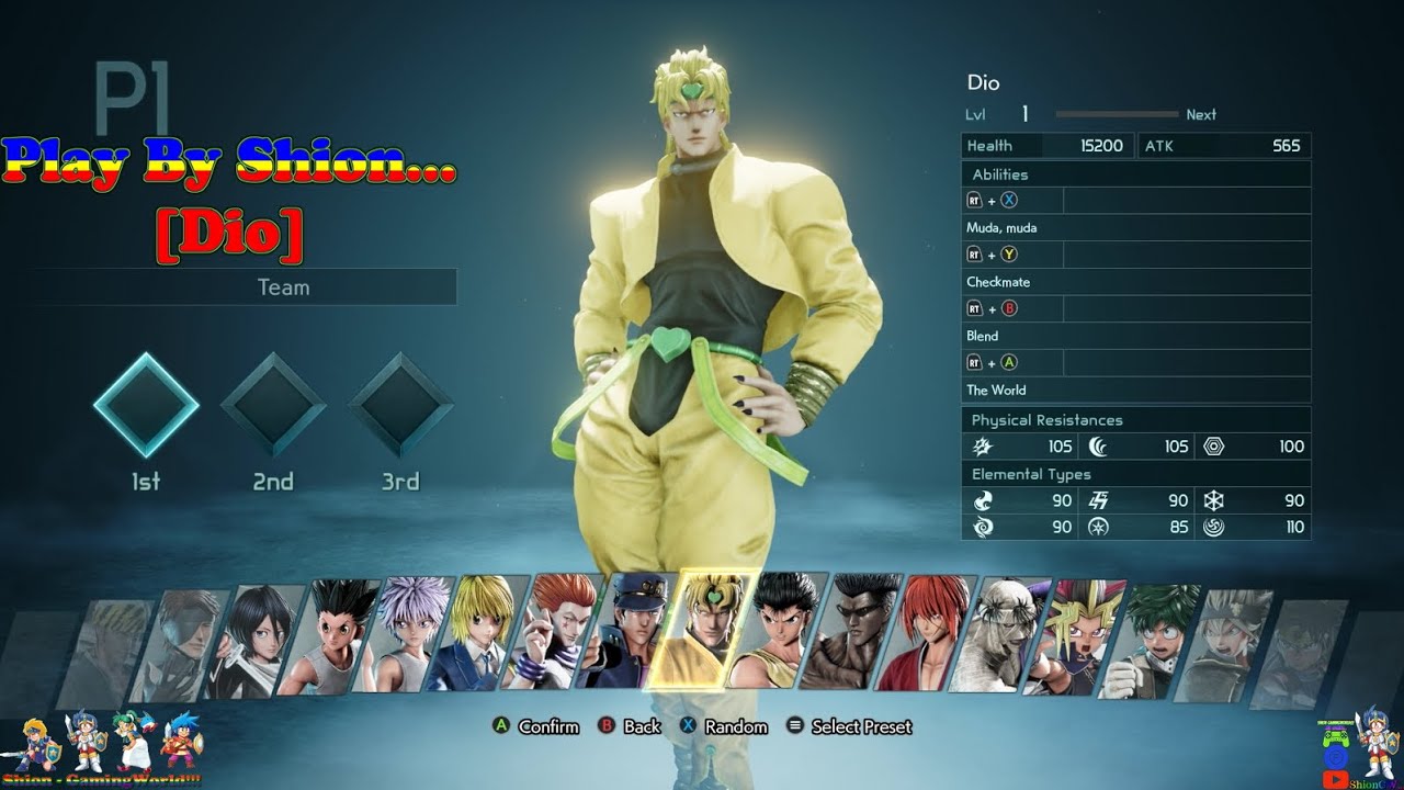 Jump Force [GamePlay!!!] {PART32 - Single Fight} [Dio] (SHION) 😄🐲🎮🇵🇹
