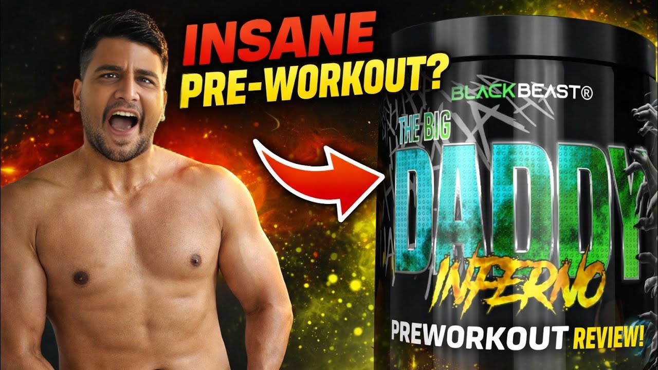 Big Daddy Inferno Pre Workout Review 🔥 | Insane Energy or Hype?