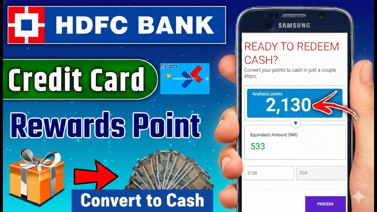 HDFC Credit Card Rewards Points Convert to Cash | How to Redeem HDFC Credit Card Reward Points 2026