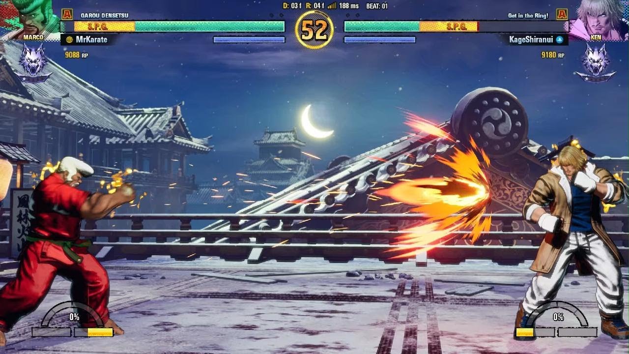 FATAL FURY: City of the Wolves Online Ranked Matches TevinMoore22 (Ken)