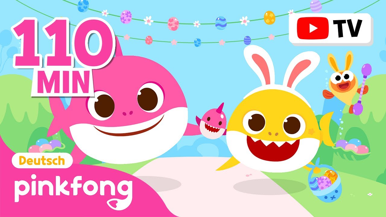 [TV📺] Frohe Ostern! 🪺🐰 | Ostern Kinderlieder | Baby Shark Deutsch | Pinkfong, Baby Hai! Kinderlieder