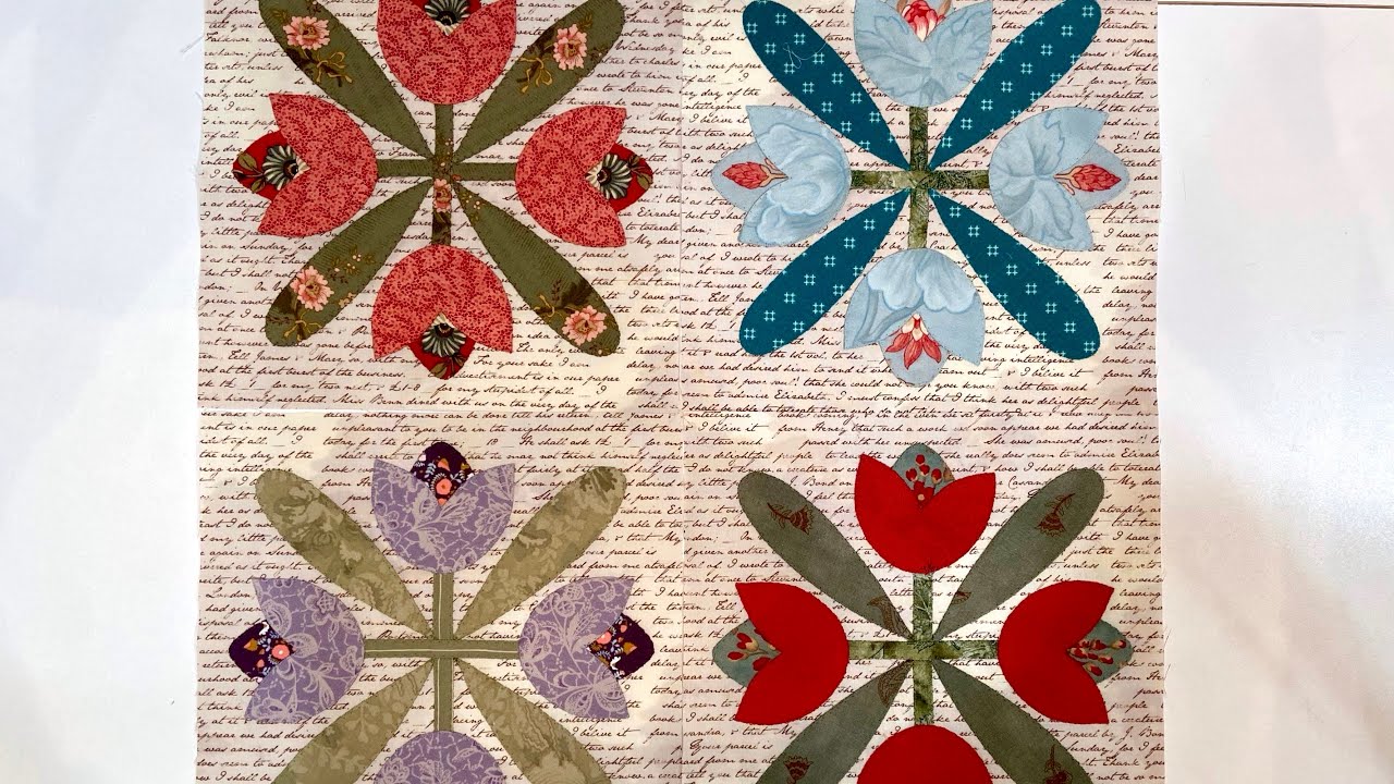 Jane Austen 250th Anniversary Quilt, Ep 5, Bath Blocks, Some Tips For Leaf Border, & Flying Geese