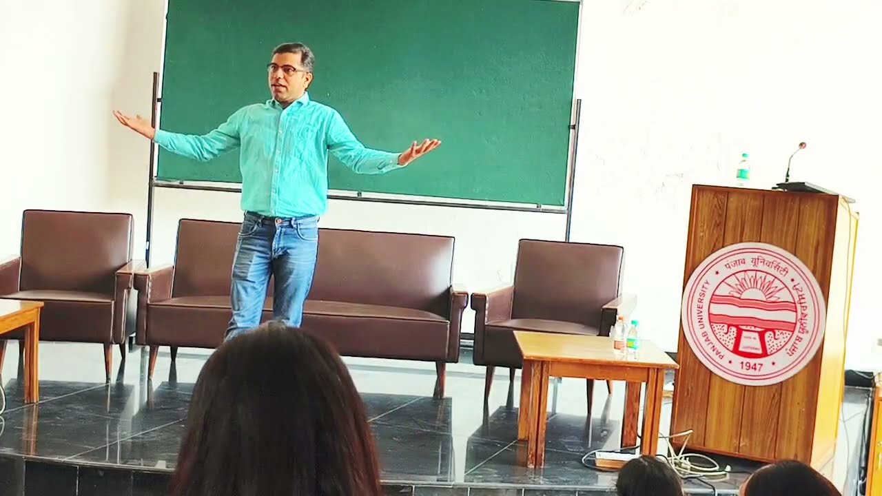 Session on Stress Management with PU Students | Punjab University, Chandigarh.