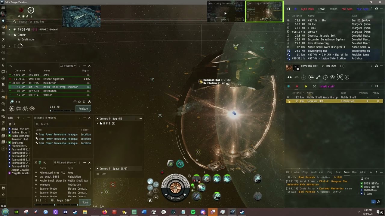 Eve Online RLML Loki   pvp