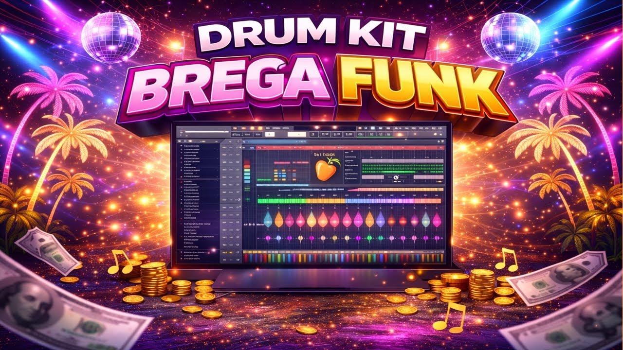 DRUM KIT BREGA FUNK 2026 COMPLETO
