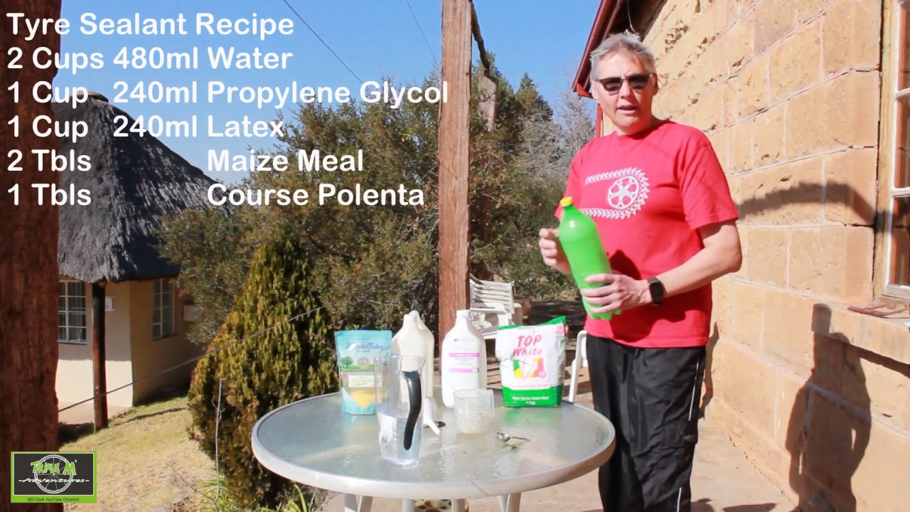 TMA Hnts & Tips - Homemade Tubeless Tire Sealant