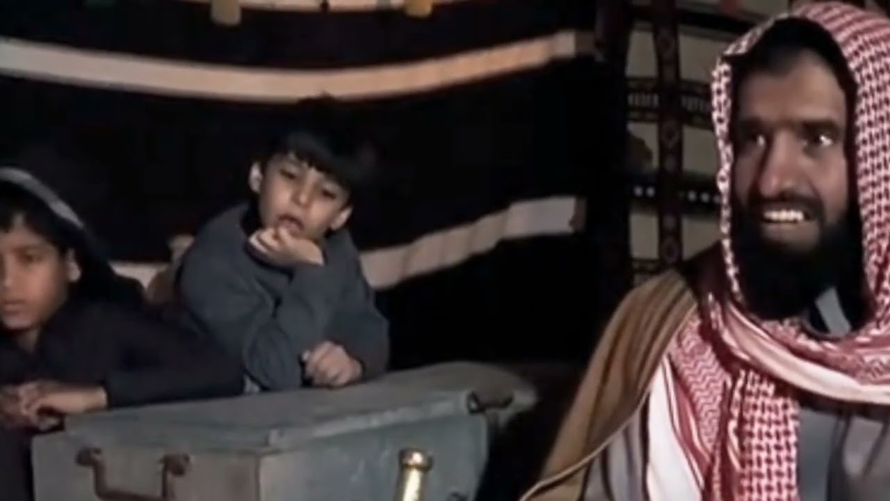 سالفة  السيل والابل حقيقيه وقعت في الباديه قديما 