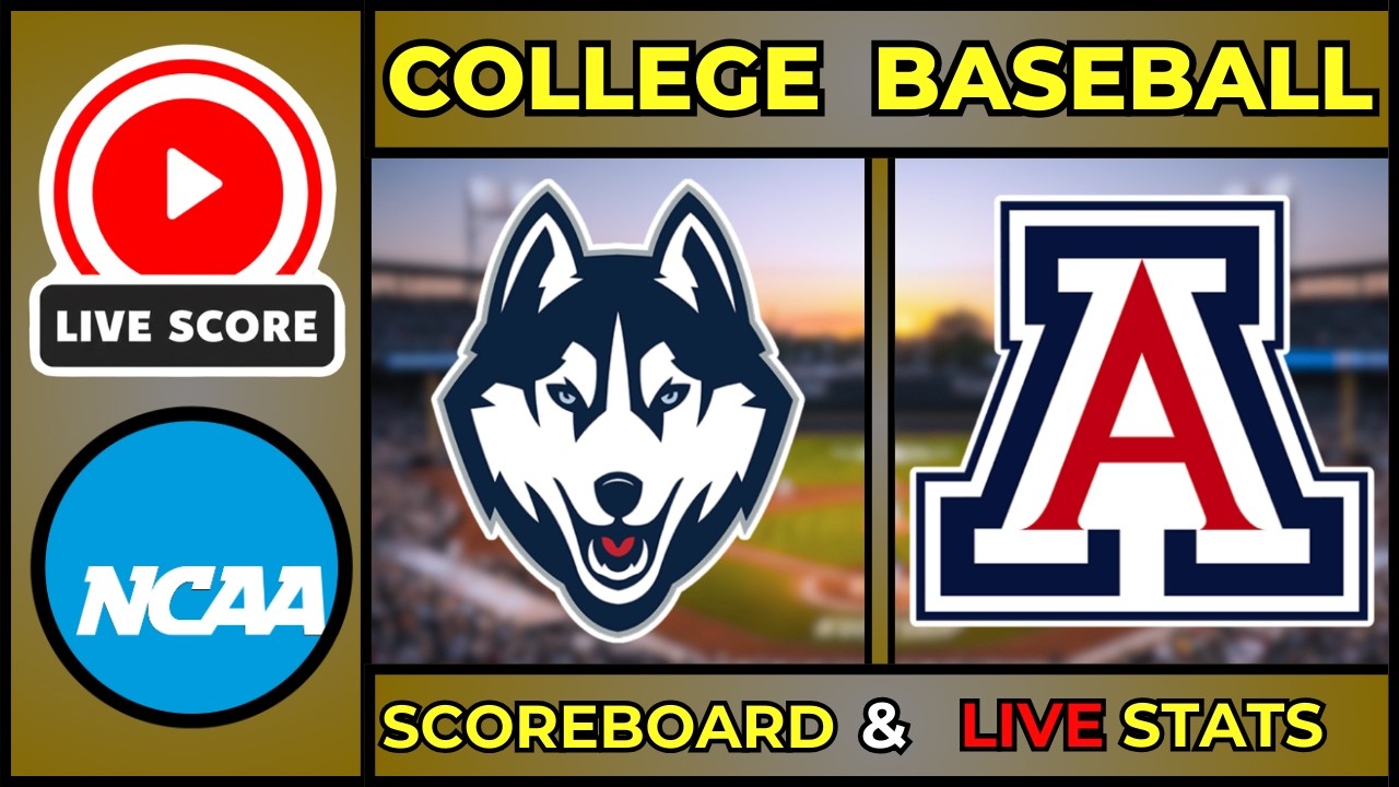 🔴 LIVE: UConn Huskies vs Arizona Wildcats | NCAA College Baseball | Feb 21, 2026 | Tucson, AZ