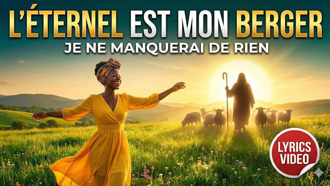 L’Éternel est mon Berger - Lyrics Video (Nouveauté Gospel)