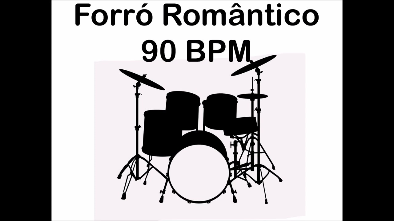 BATERIA Acompanhamento - Loop - DRUM - Backing Track - Forró Romântico 90 BPM