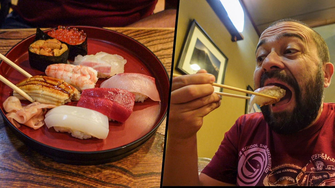 SUSHI vs BUDINO giapponese 🍣🍮