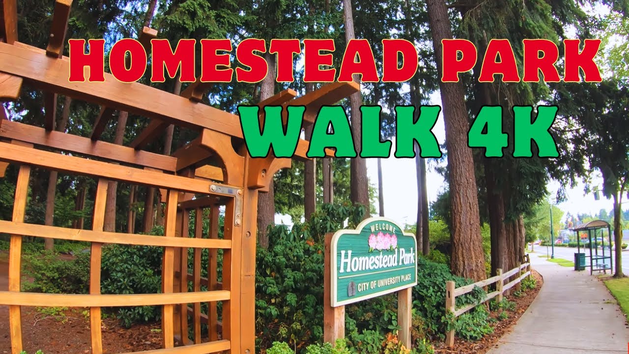 Homestead Park in Tacoma, Washington, USA | 4K Walking Tour | Tacoma Nature Exploration | 2024