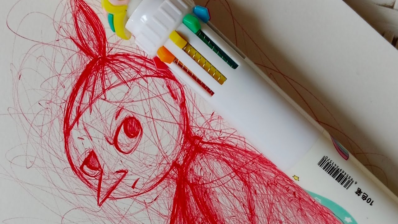 Scribble Art || #Day 3 of Becoming a Better Artist 🎨. #shorts #artjourney #scribbleart #penart 