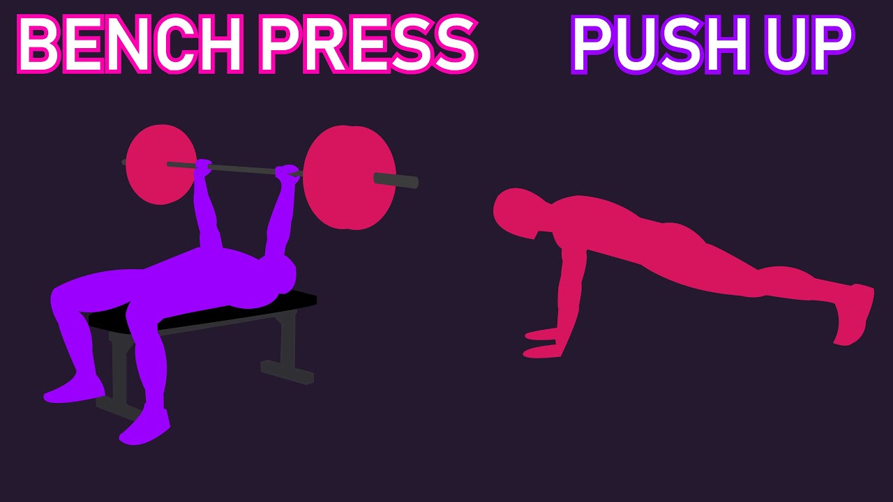 Bench Press vs Push Ups | Which is BEST? (Two Studies)