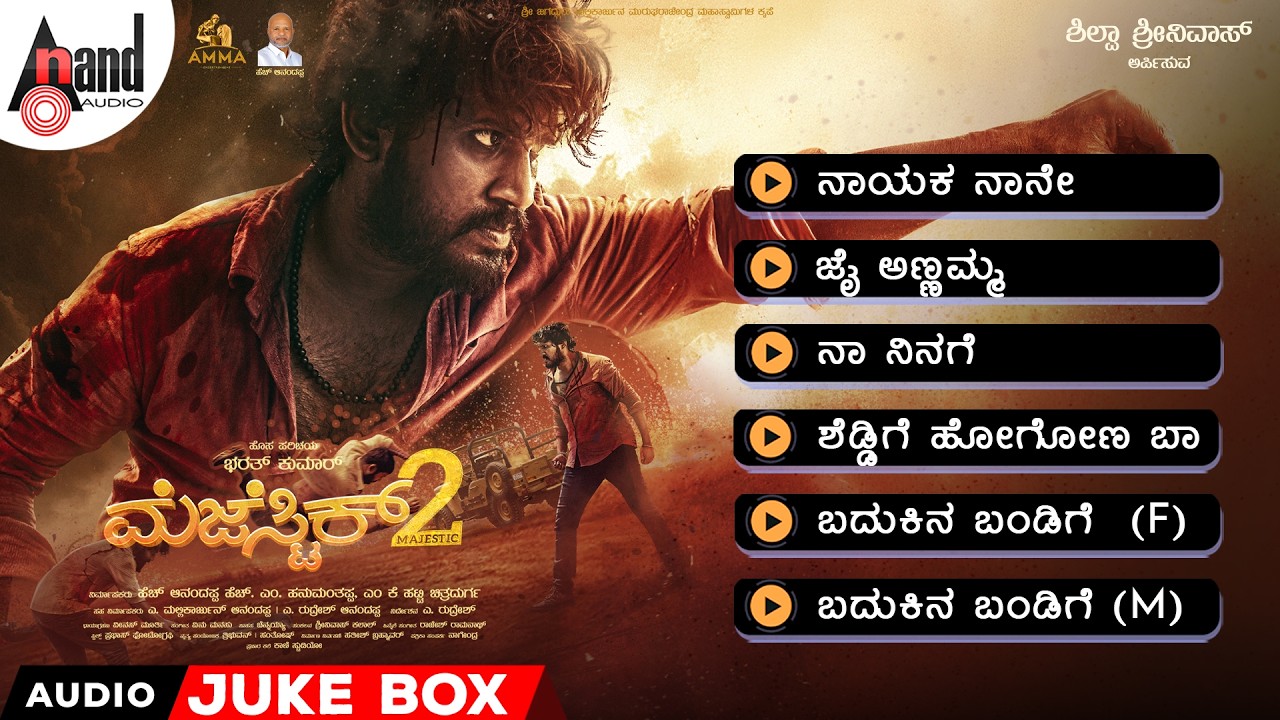 Majestic 2 | Audio Jukebox | Bharath Kumar | Samhita Vinya | Vinu Manasu | Rudreesh.A | H.Anandappa