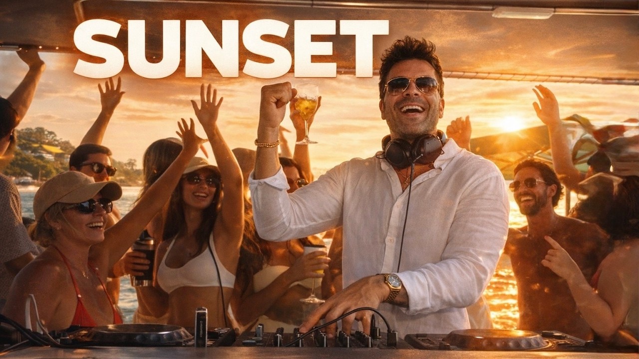 Sunset House Music Mix | Beach DJ Set at Caixa D'Aço, Brazil | DJ Devitt