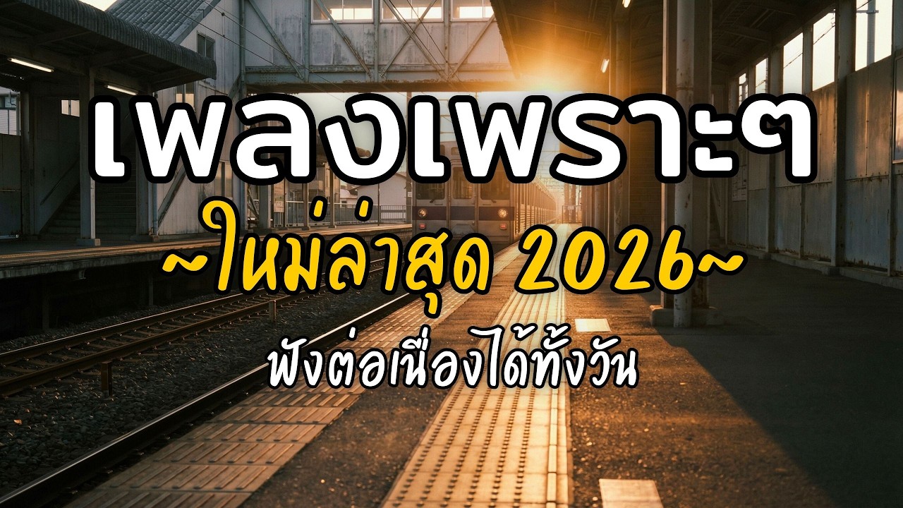 🎧 เพลงเพราะๆ ฟังสบาย Vol.74 | รวมเพลงใหม่ 2026 เพลงรัก เพลงชิล ฟังยาวต่อเนื่อง