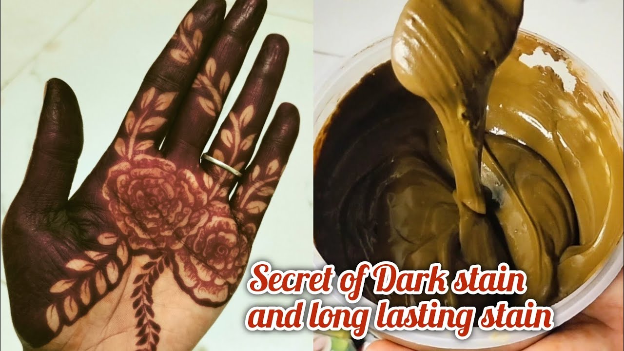 ऐसे बनाए घर में ही Dark stain का मेंहदी cone | 🤔 Secret जान ले | 