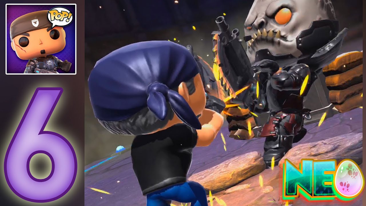 Gears POP! : Gameplay Walkthrough Part 6 - Arena 2: Rustlung (iOS, Android)