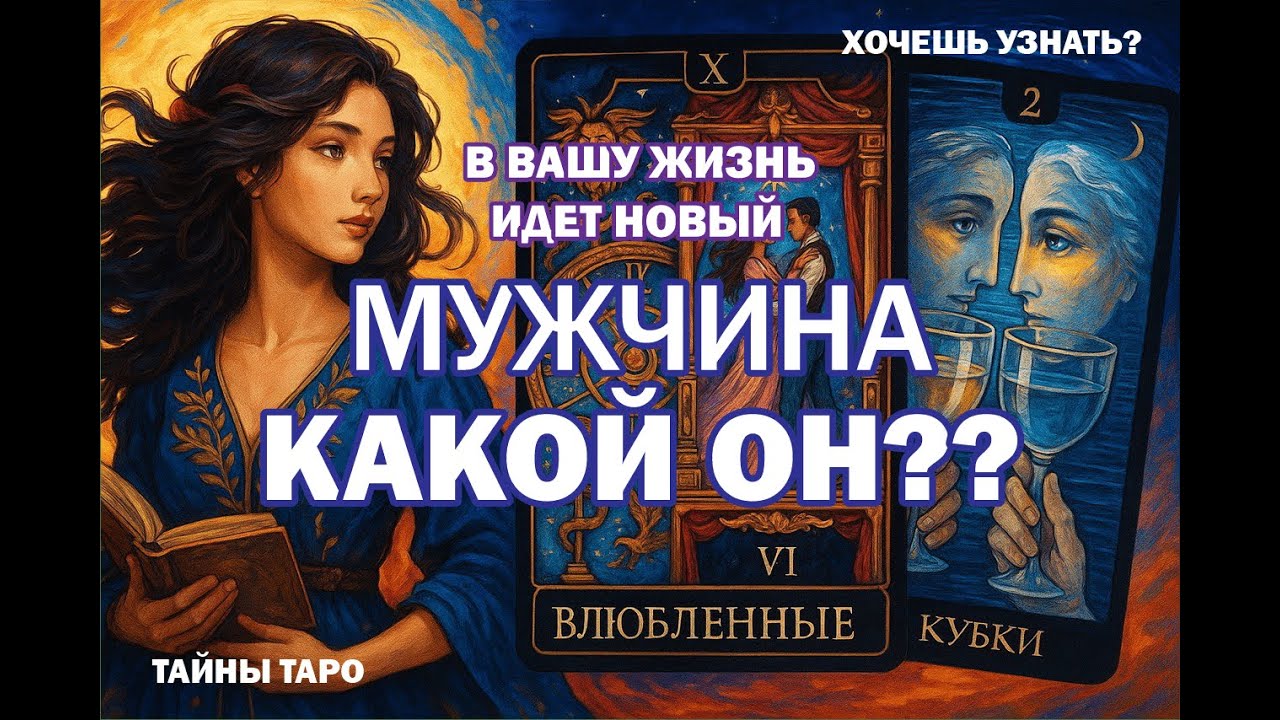 В ВАШУ ЖИЗНЬ ИДЕТ НОВЫЙ МУЖЧИНА! КАКОЙ ОН? ТАРО РАСКЛАД ОНЛАЙН НА НОВЫЕ ОТНОШЕНИЯ И ЗНАКОМСТВО.