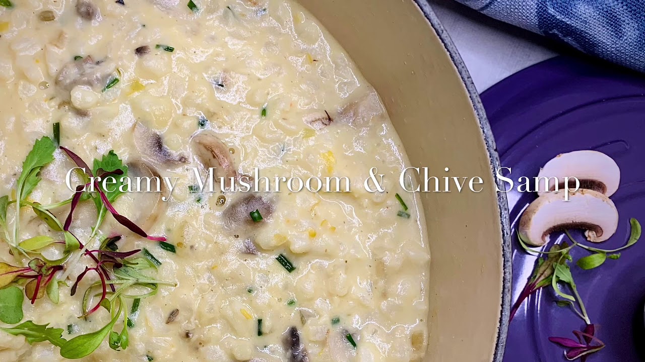 Simple Creamy Mushroom Samp Recipe