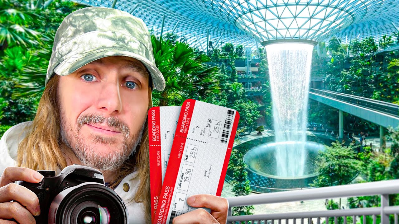 24h dans le meilleur aéroport du monde 🇸🇬