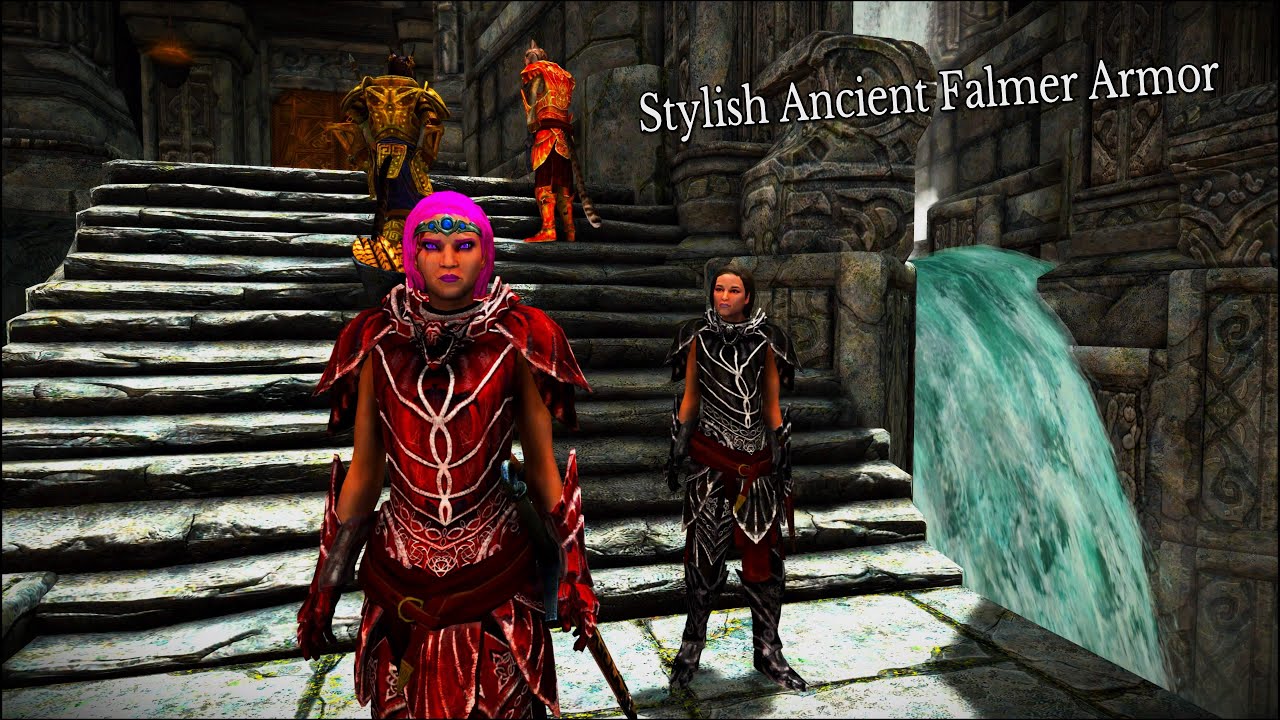 Stylish Ancient Falmer Armor : 3 Skyrim mods