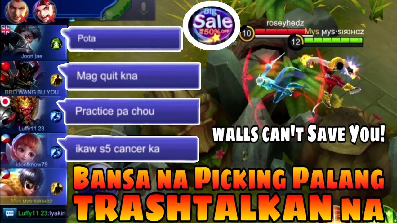 Bansa na Picking palang TrashTalkan na 🤣 | MLBB BigSale Event | Mobile Legends: Bang Bang