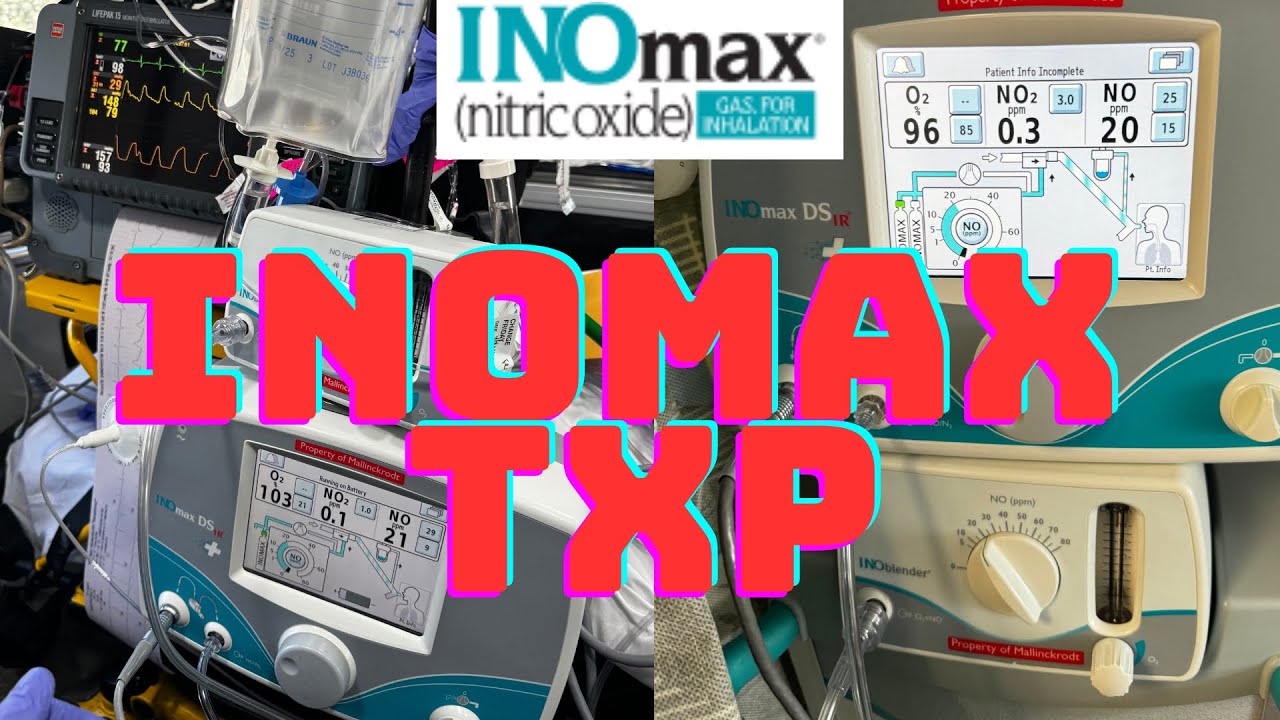 How to Set up INOmax DSIR Nitric Oxide with LTV-1200 Ventilator Circuit for EMS CCT Transport?