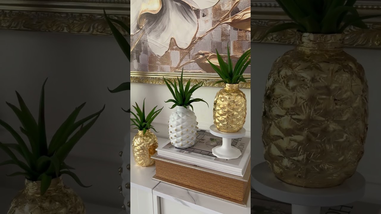 Manualidad de Piñas 🍍 ￼🍍🍍Tienda del Dollar