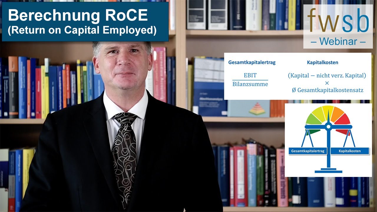 Berechnung RoCE (Return in Capital Emloyed)