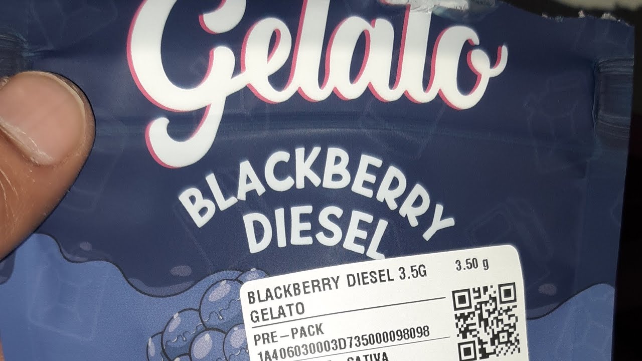 gelato BlackBerry diesel strain review