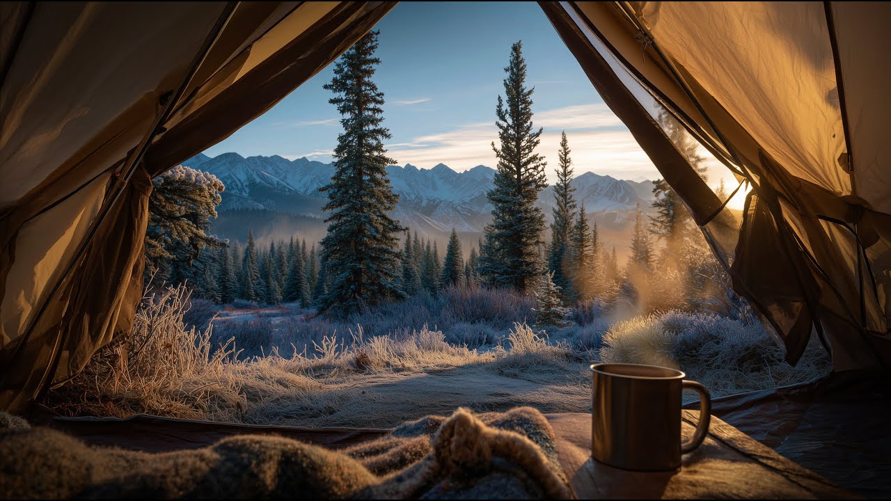 Day 65: The Most Peaceful Christmas in the Mountains ☕️🌄 | 12 Hours Winter Coffee Ambience