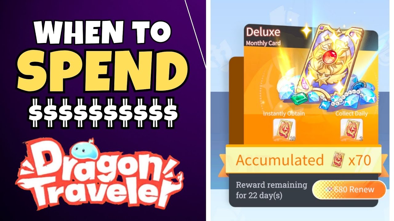 WHAT SHOULD YOU SPEND YOUR MONEY ON $$$ [Dragon Traveleer]