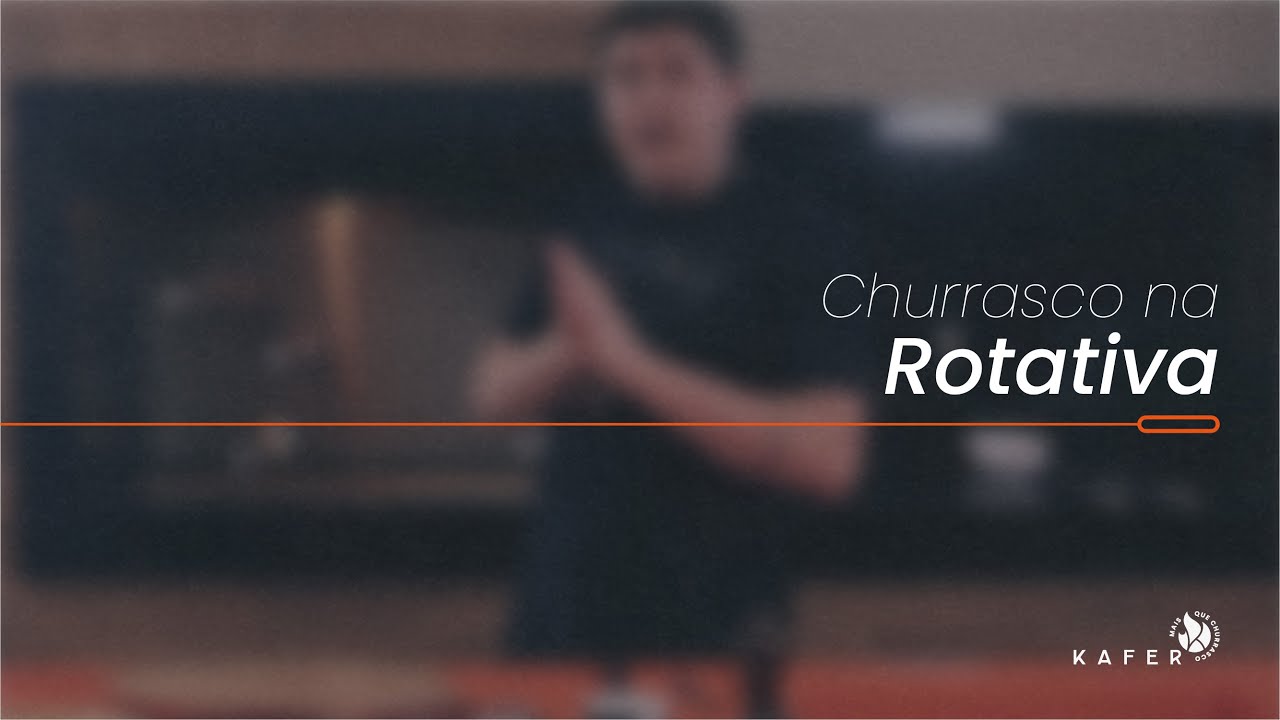 Como fazer churrasco na churrasqueira rotativa Kafer - Picanha, filé mignon e maminha