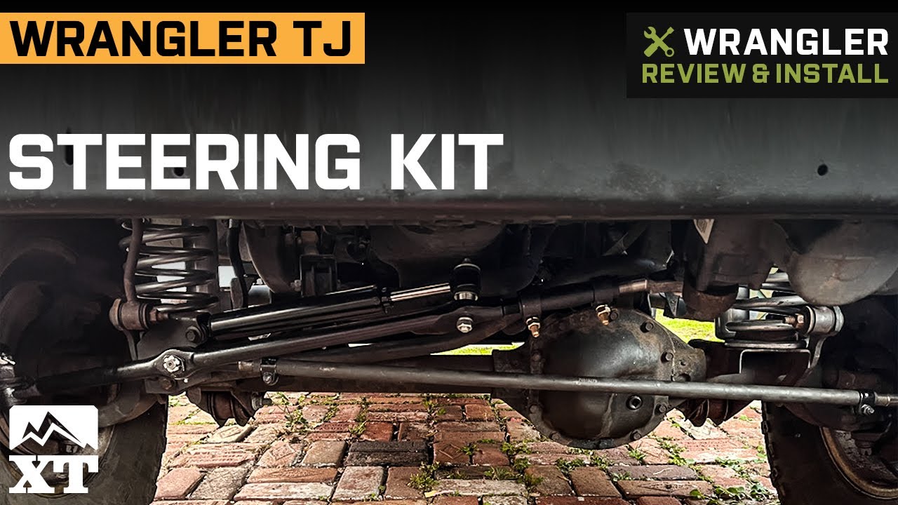 1997-2006 Jeep Wrangler TJ Steering Kit Review & Install