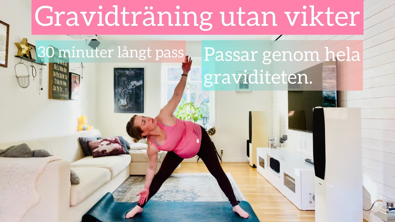 Gravidtr&auml;ning utan vikter