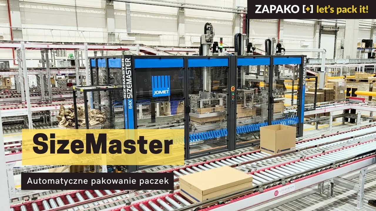 SizeMaster® - automatyczne pakowanie paczek w E-commerce