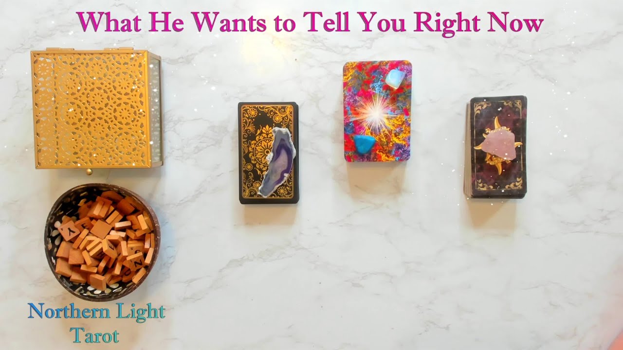 Pick a Card 💖 What He Wants To Tell You... RIGHT NOW! 💖 TIMELESS LOVE Tarot Reading