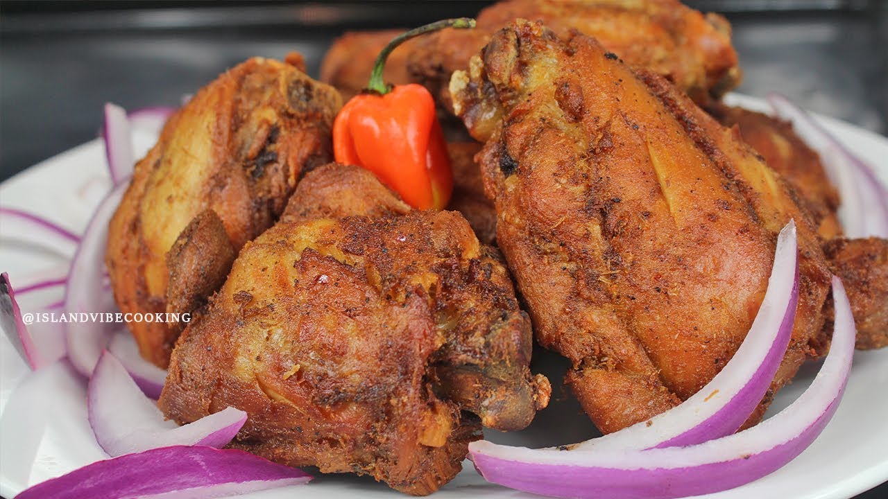 Haitian Style Fried Chicken | How to make Haitian Fried Chicken|