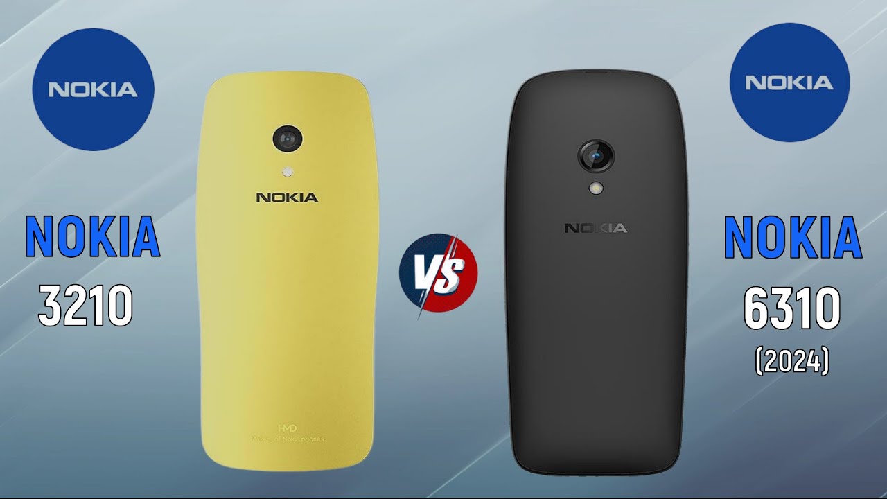 Nokia 3210 против Nokia 6310 (2024) 📣 Сравнение OFS