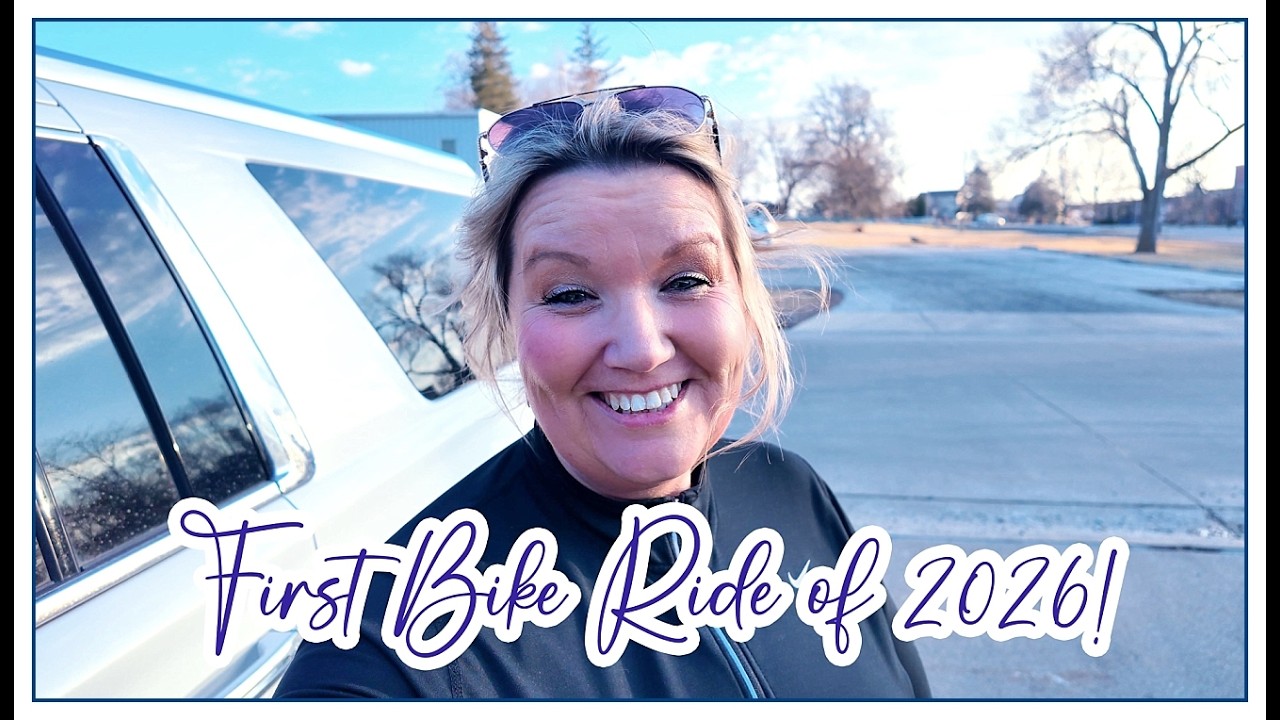 1st 15 Mile Bike Ride of 2026! // Rock Island Trail // Peoria, Il